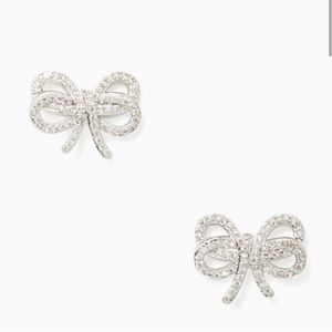 Kate Spade Bow Meets Girl Pave Earring Studs